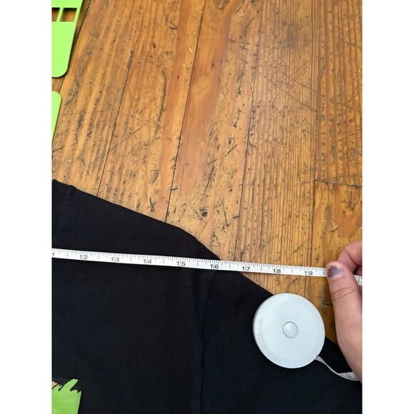 Vintage The Simpsons Homer Simpson Emerging From A Bush Black Shirt Size L - Picture 7 of 8